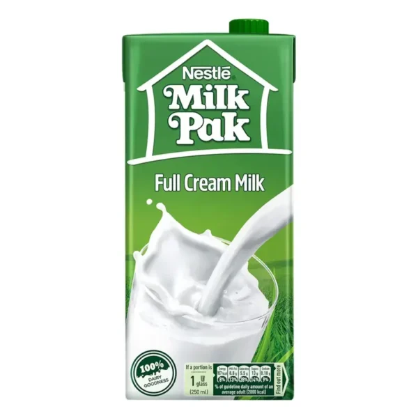 NESTLE MILK PAK FULL CREAM MILK 1L