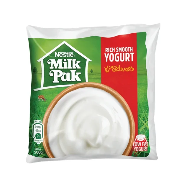 NESTLE MILK PAK  LOW FAT YOGURT 500G