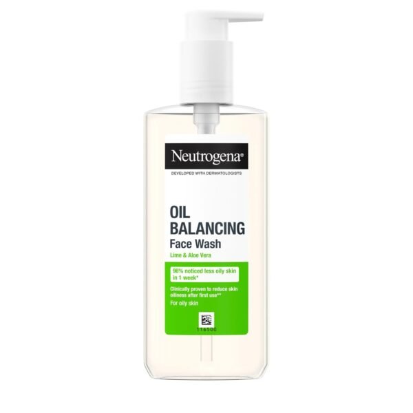 NEUTROGENA FACE WASH OIL BALANCING LIME AND ALOE VERA 150ML