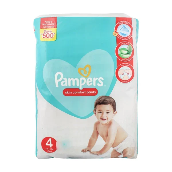 PAMPERS BABY PANTS JUMBO L(4) 50PCS 10-14KG