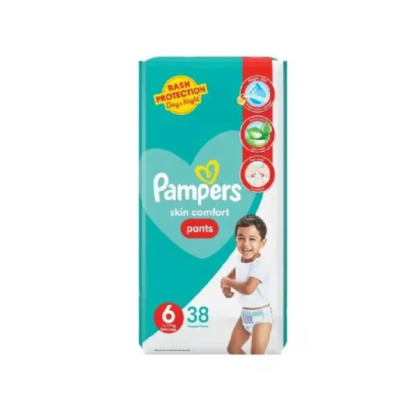 PAMPERS PANTS JUMBO (6) XXL 16-19KG 38PCS