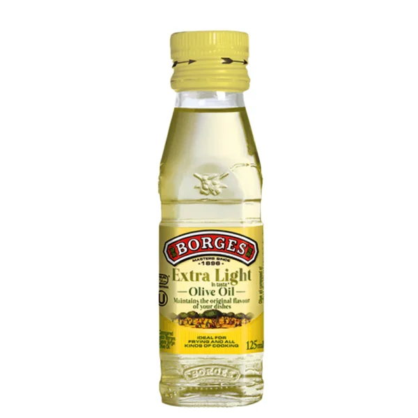 BORGES EXTRA LIGHT OLIVE OIL 125G