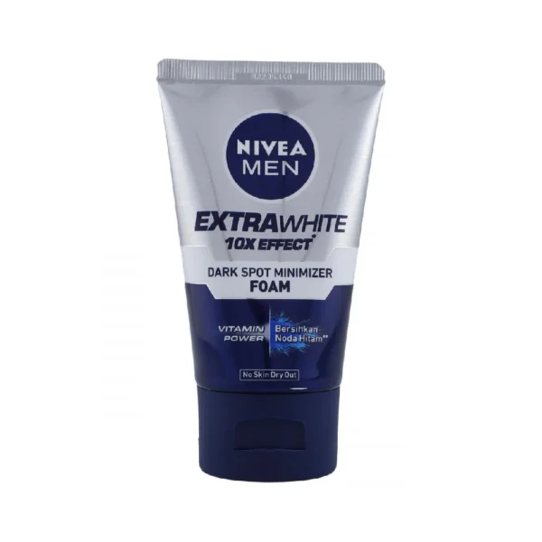 NIVEA MEN FACIAL FOAM EXTRA WHITE DARK SPOT MINIMIZER 100ML