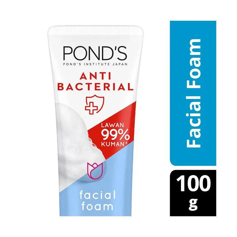 PONDS-FACIAL-FOAM-ANTI-BACTERIAL-100G.webp PONDS FACIAL FOAM ANTI-BACTERIAL 100G - Image 1