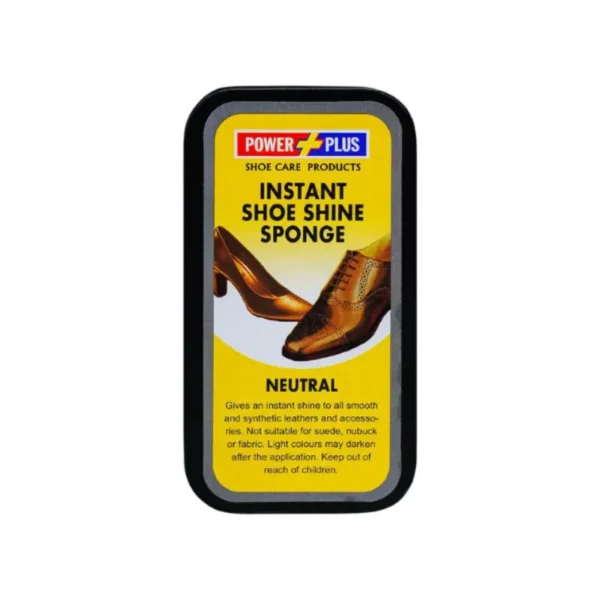 POWER PLUS NEUTRAL SHOE SHINE SPONGE 1PCS