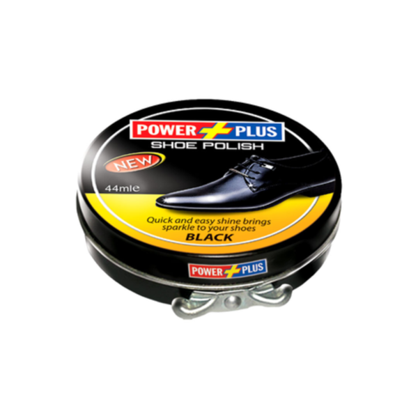 POWER PLUS SHOE POLISH BLACK TAN 44ML