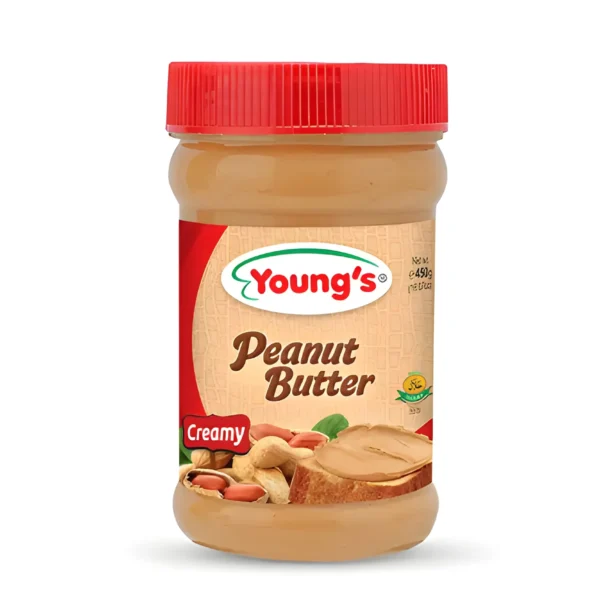YOUNG'S PEANUT BUTTER CREAMY 450G