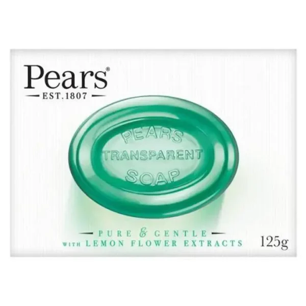 PEARS SOAP PURE LEMON FLOWER EXTRACTS 125G