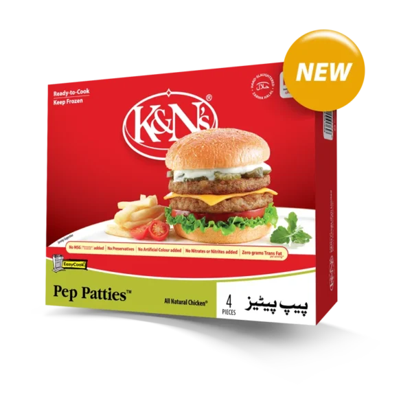 K&N'S PEP PATTIES SMALL