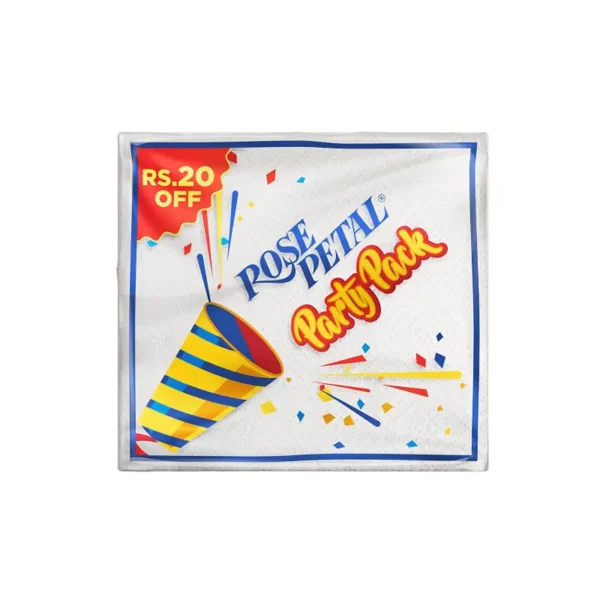 ROSE PETAL PARTY PACK WHITE TISSUE