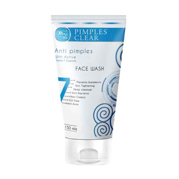 RIVAJ UK FACE WASH ANTI PIMPLES CLEAR 150ML