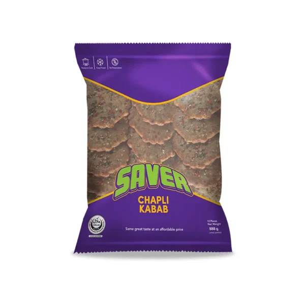 SABROSO CHAPLI KABAB SAVER PACK 888G