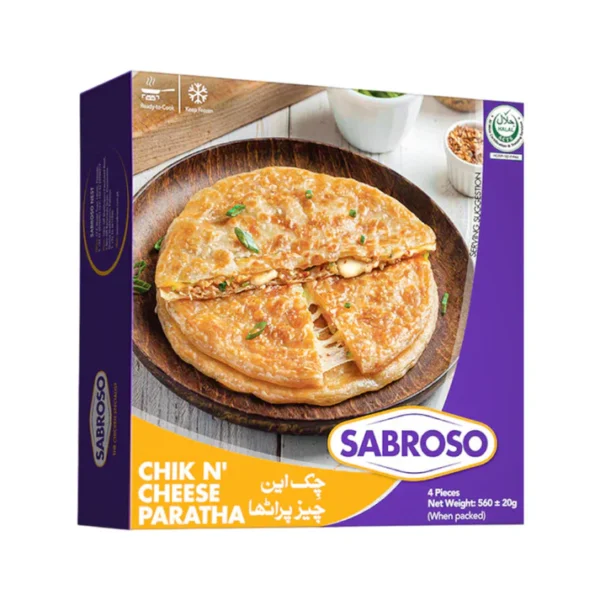 SABROSO CHICKEN & CHEESE PARATHA 560G