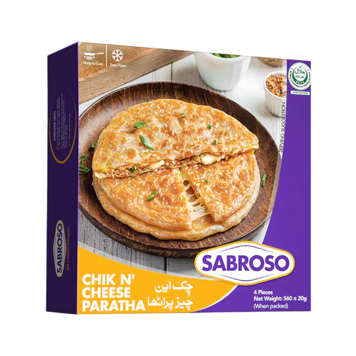 SABROSO-CHICKEN-CHEESE-PARATHA-560G.webp SABROSO CHICKEN & CHEESE PARATHA 560G - Image 1