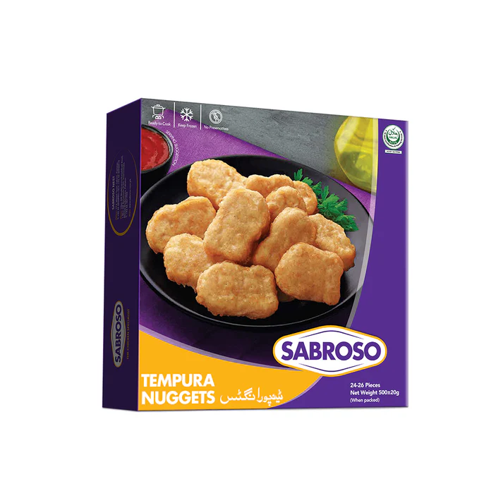 SABROSO-TEMPURA-NUGGETS-500G.webp SABROSO TEMPURA NUGGETS 500G - Image 1