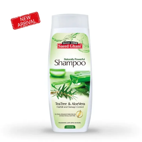 SAEED CHANI SHAMPOO TEA TREE & ALOE VERA 200ML