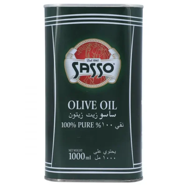 SASSO OLIVE OIL TIN 1L