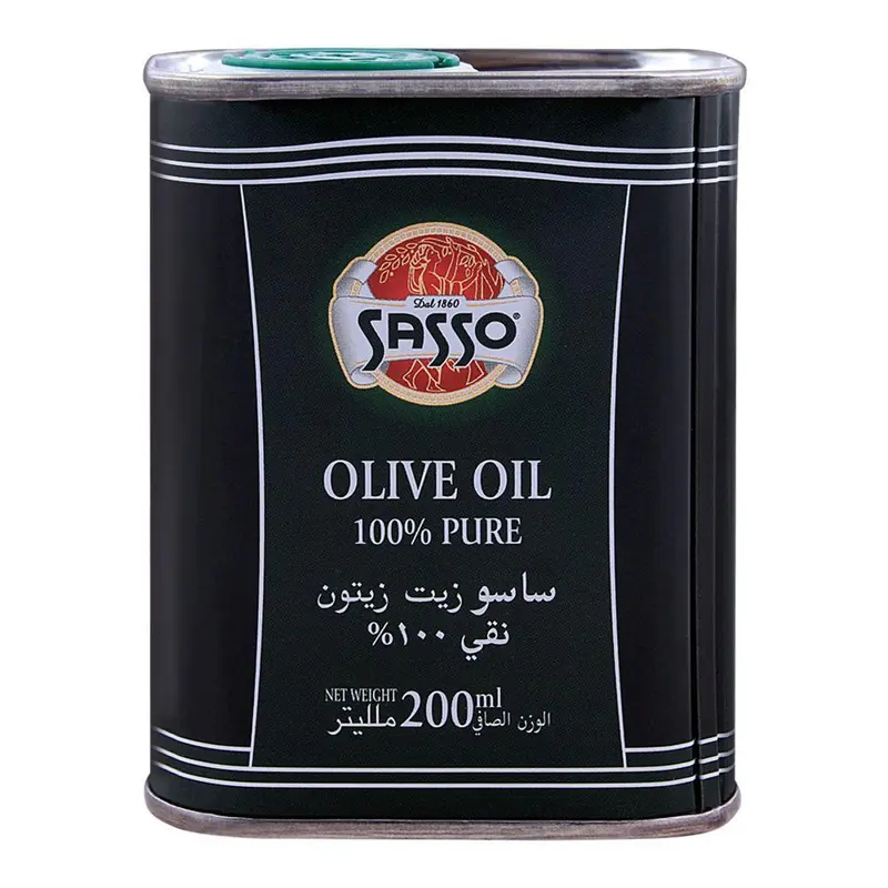 SASSO-OLIVE-OIL-TIN-200ML.webp SASSO OLIVE OIL TIN 200ML - Image 1