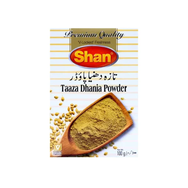 SHAN TAAZA DHANIA POWDER 100G