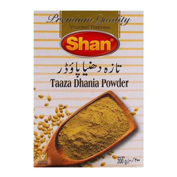 SHAN TAAZA DHANIA POWDER 200G
