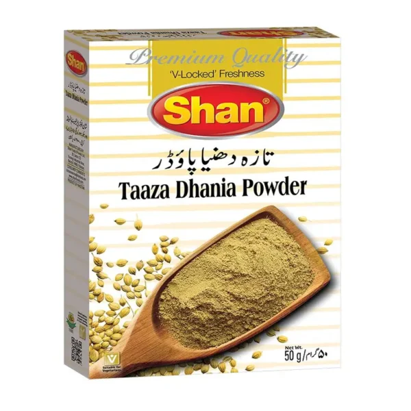 SHAN TAAZA DHANIA POWDER 50G