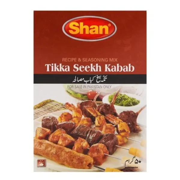 SHAN TIKKA SEEKH KABAB MASALA 90G