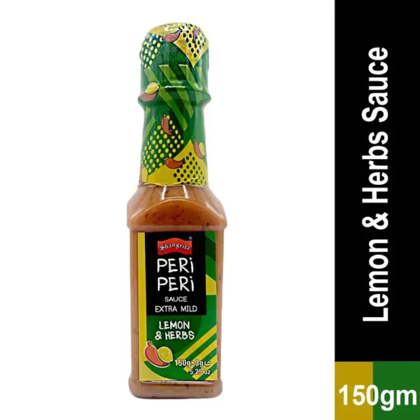 SHANGRILA PERI PERI LEMON&HERB SAUCE 150G