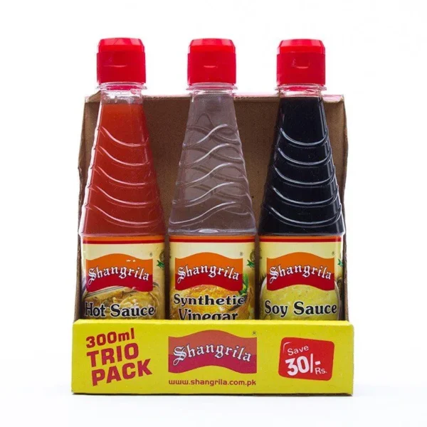 SHANGRILA TRIO PACK SAUCES 300ML
