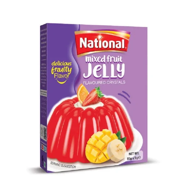 NATIONAL MIXED FRUIT JELLY 80G