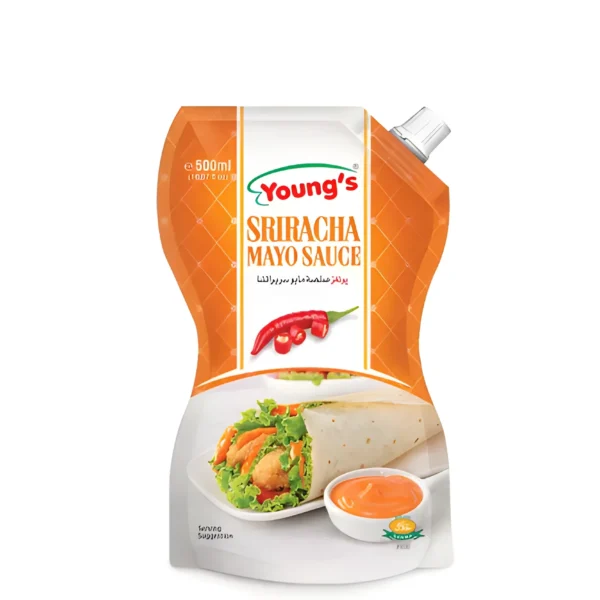 YOUNG'S SRIRACHA MAYO SAUCE 500ML