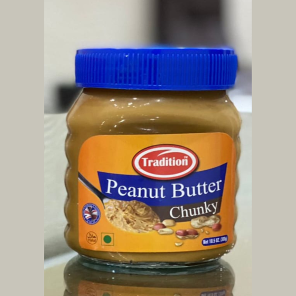 TRADITION PEANUT BUTTER CHUNKY 300GM