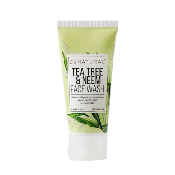CO NATURAL TEA TREE&NEEM FACE WASH 60ML
