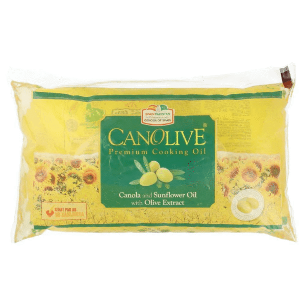 CANOLIVE PREMIUM CANOLA OIL POUCH 1LTR