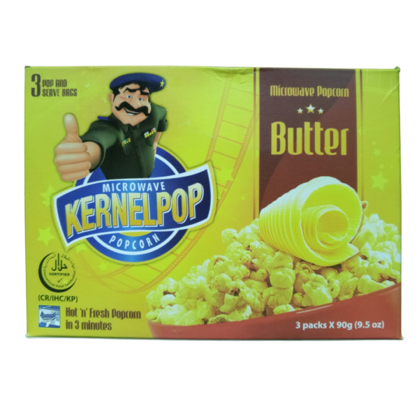 KERNELPOP BUTTER POPCORN 270G