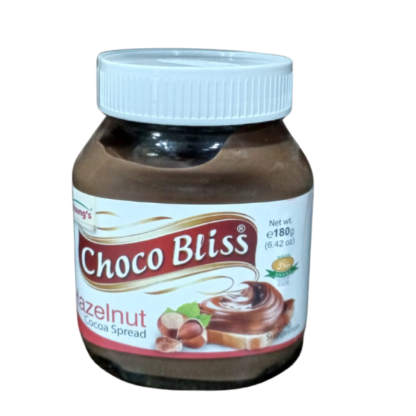 YOUNG'S CHOCO BLISS HAZELNUT COCOA SPREAD 180GM