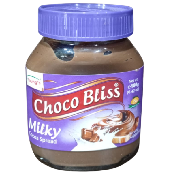 YOUNG'S CHOCO BLISS MILKY COCOA SPREAD 180GM