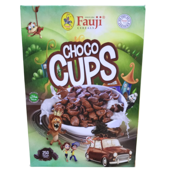 FAUJI CEREALS CHOCO CUPS 250G