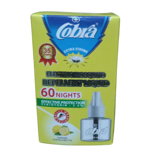 COBRA INSECT KILLER LEMON REFILL LIQUID 45ML