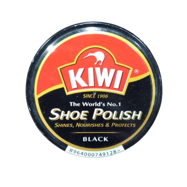 KIWI LEATHER SHOE POLISH BLACK TAN 90MLL