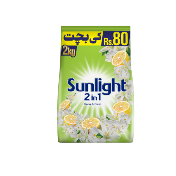 SUNLIGHT 2IN1 CLEAN&FRESH 2KG