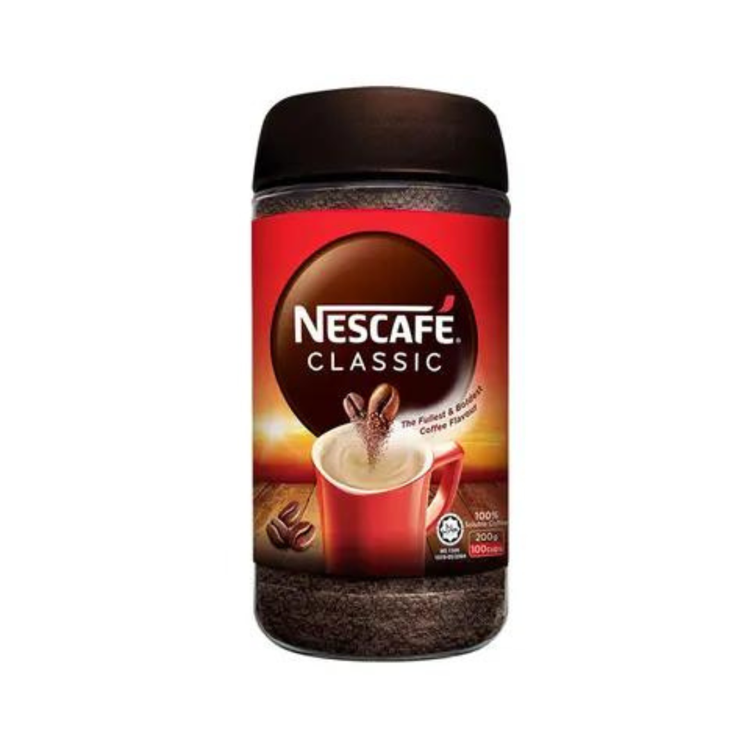 Untitled-design-2024-01-06T161907.994.png NESCAFE COFFEE CLASSIC ORIGINAL JAR 200G - Image 1