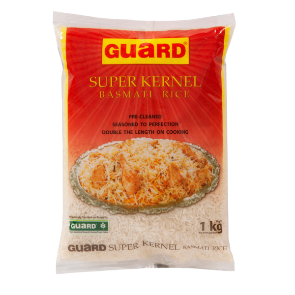 GUARD SUPER KERNEL BASMATI RICE 1KG