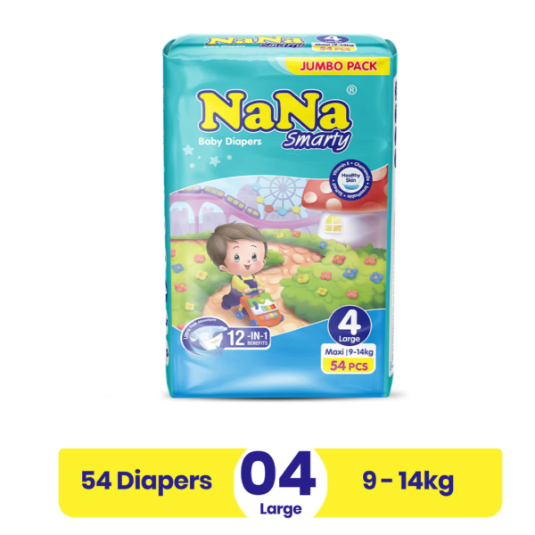 NANA DIAPER JUMBO L 54PCS (9-14KG)