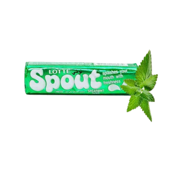 LOTTE SPOUT MOUTH FRESHNESS SPEARMINT 23.8G
