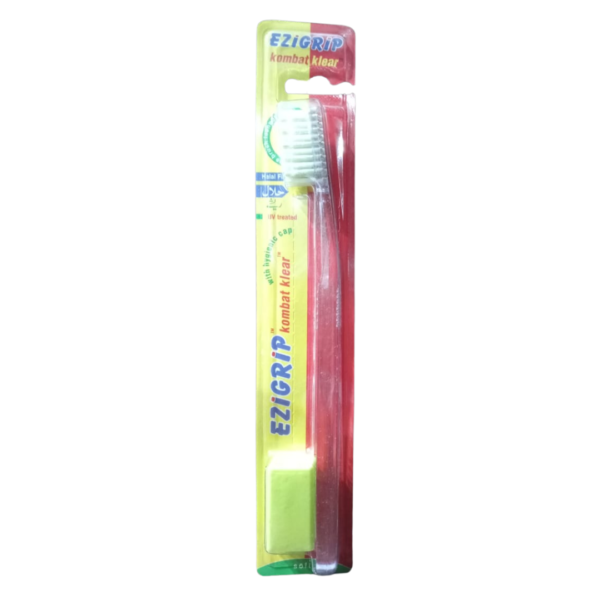 EZIGRIP KOMBAT KLEAR TOOTH BRUSH (SOFT)
