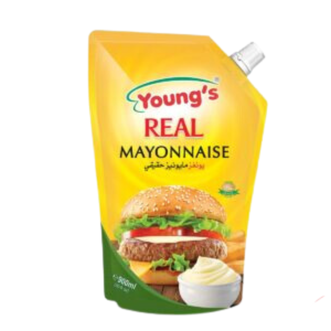 Untitled-design-46-2.png YOUNGS REAL MAYONNAISE POUCH 1000G - Image 1