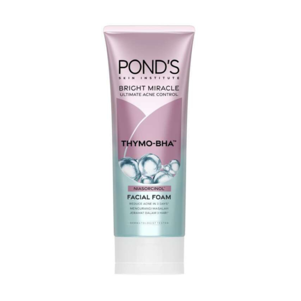 PONDS FACIAL FOAM ANTI ACNE SOLUTION 100G