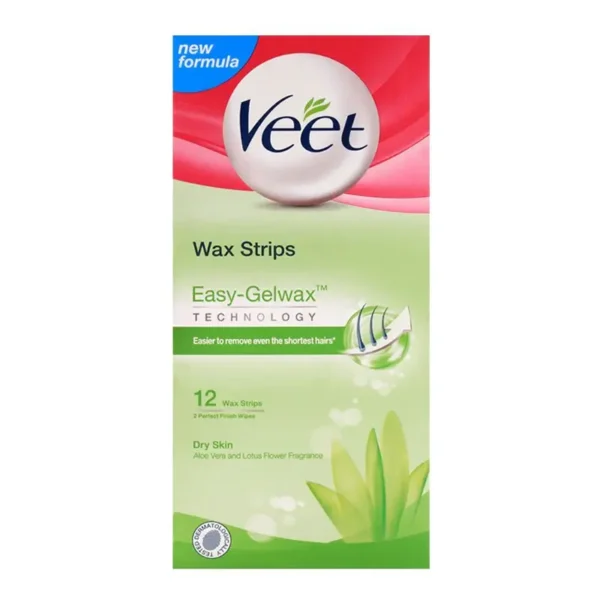 VEET DRY SKIN 12WAX STRIPS