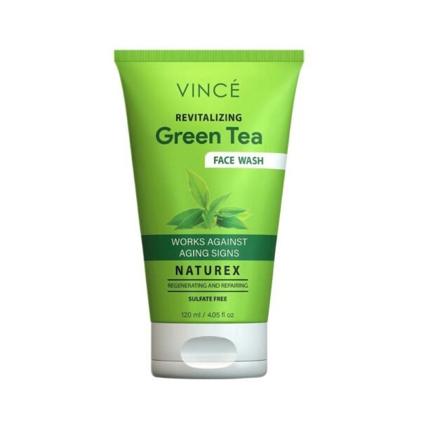VINCE FACE WASH GREEN TEA 120ML