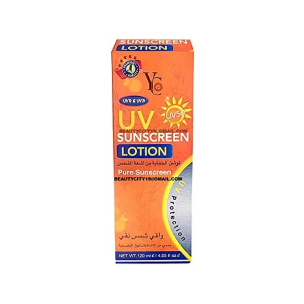 YC UV SUNSCREEN LOTION 120MLe